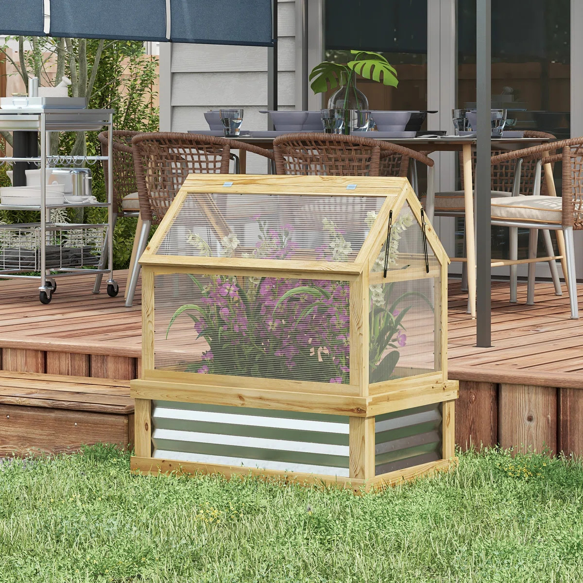 Sarik Hobby Greenhouse,wood | Wayfair North America
