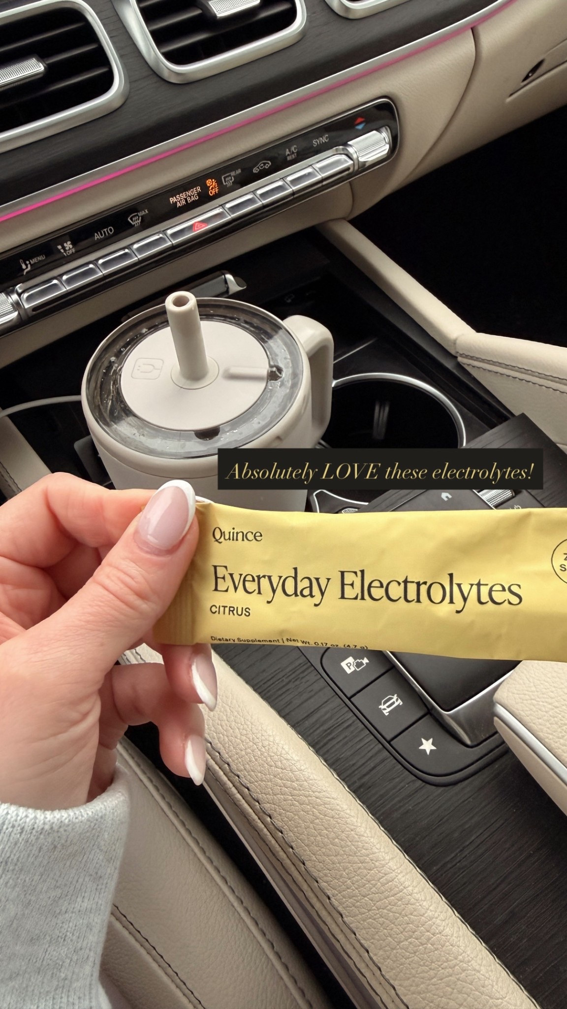 Absolutely love these electrolytes 🙌🏼 Linking the here along with my cute new workout outfit - true to size in everything! 

@onequince #quincepartner

#LTKActive #LTKfitnessgoals #LTKfoodie