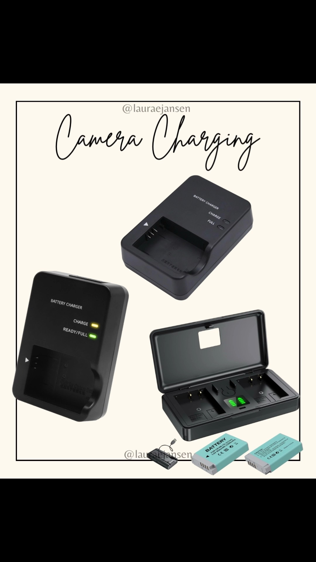 Canon camera battery charger