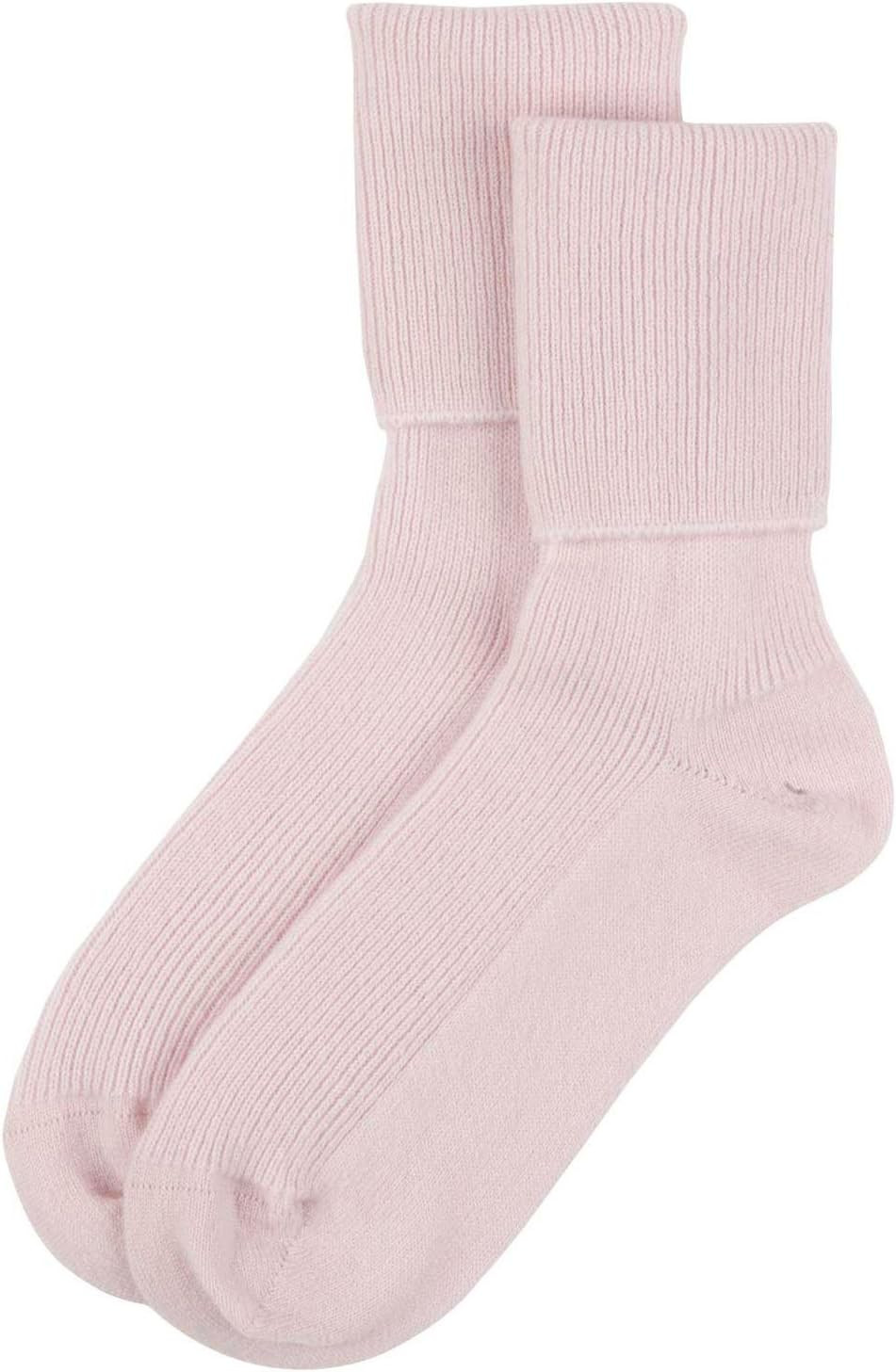 Jasmine Silk Ladies' Pure Cashmere Bed Socks Made in Scotland | Amazon (UK)