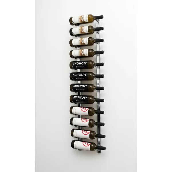 Indurial 12 Bottle Wall Mounted Wine Bottle Rack | Wayfair Professional
