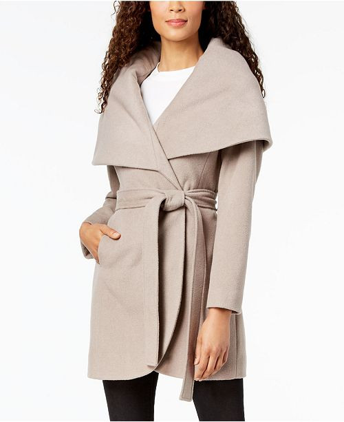 Marla Belted Wrap Coat | Macys (US)