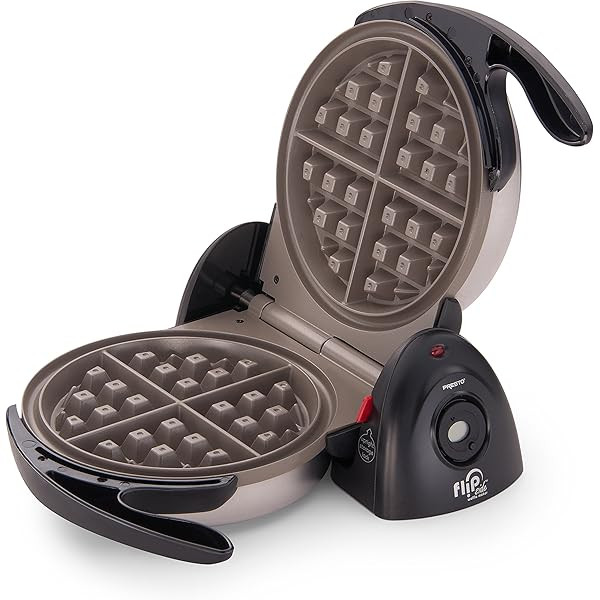 BELLA Classic Rotating Non-Stick Belgian Waffle Maker, Perfect 1" Thick Waffles, PFOA Free Non Stick | Amazon (US)