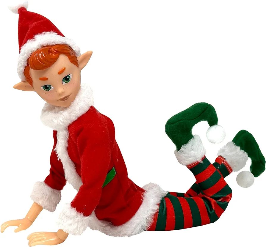 The Original Elf Christmas Dolls, 12" Christmas Elf Doll, Toy Elf for Kids or Décor, Mini Toy El... | Amazon (US)