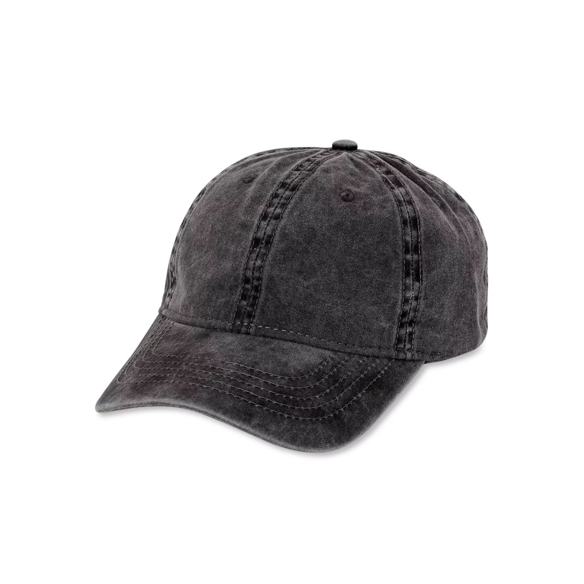 Time and Tru Women's Washed Cotton Twill Baseball Hat | Walmart (US)