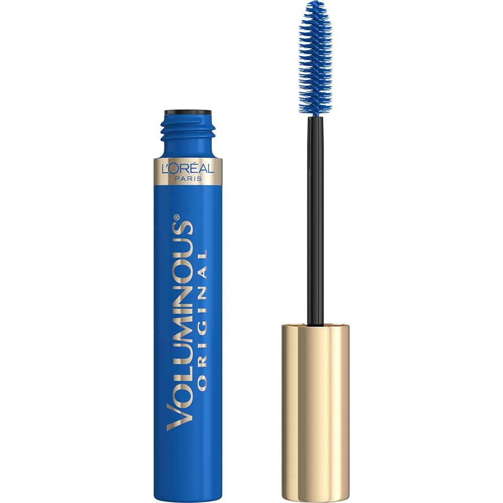 L’Oreal Paris Makeup Voluminous Original Volume Building Mascara, Cobalt Blue, 0.26 fl; oz. | Amazon (US)