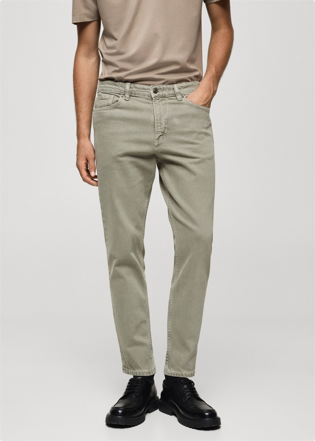 Ben tapered cropped jeans | Mango (US/MX/AU)