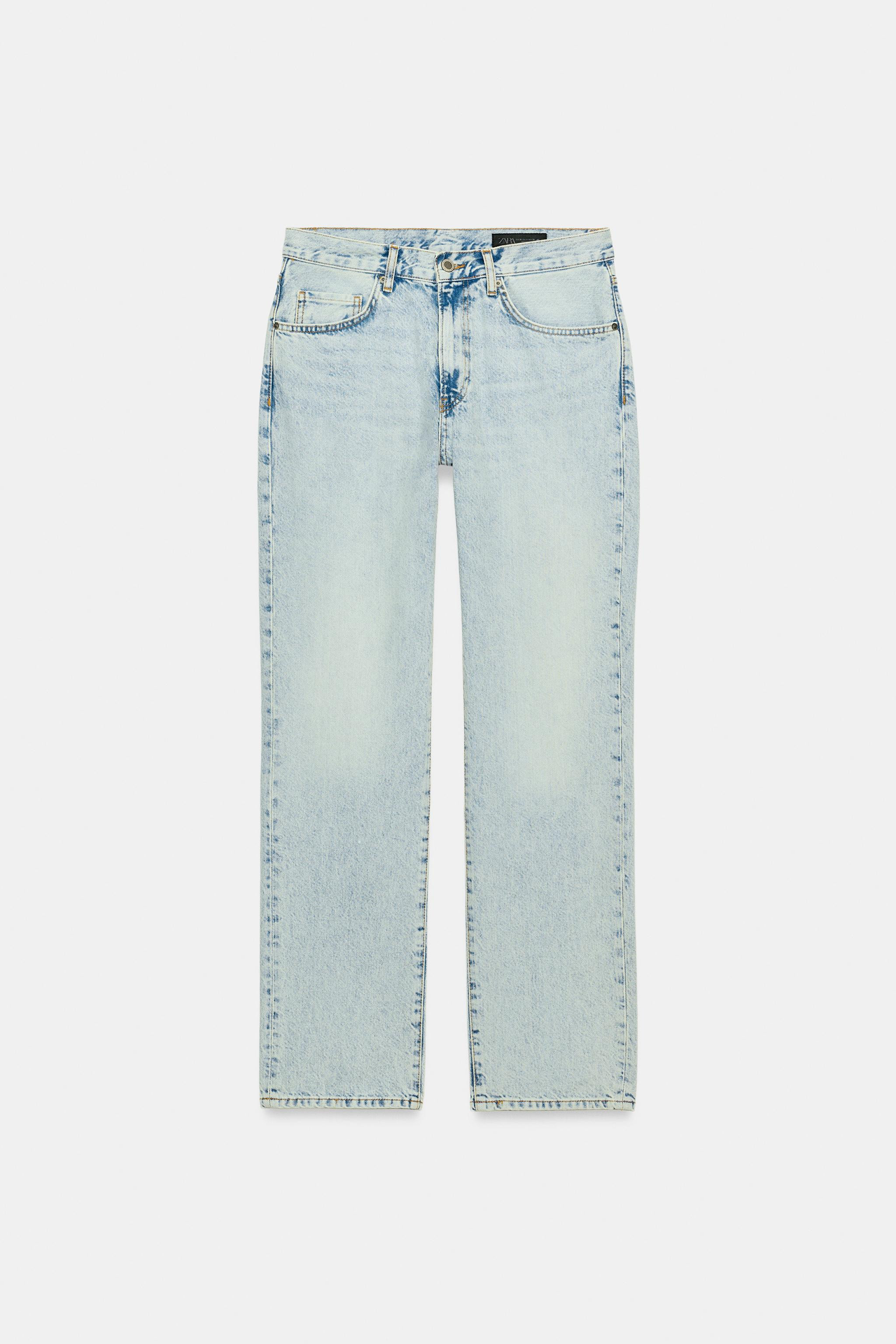 ZW COLLECTION RELAXED LOW-RISE JEANS | Zara UK