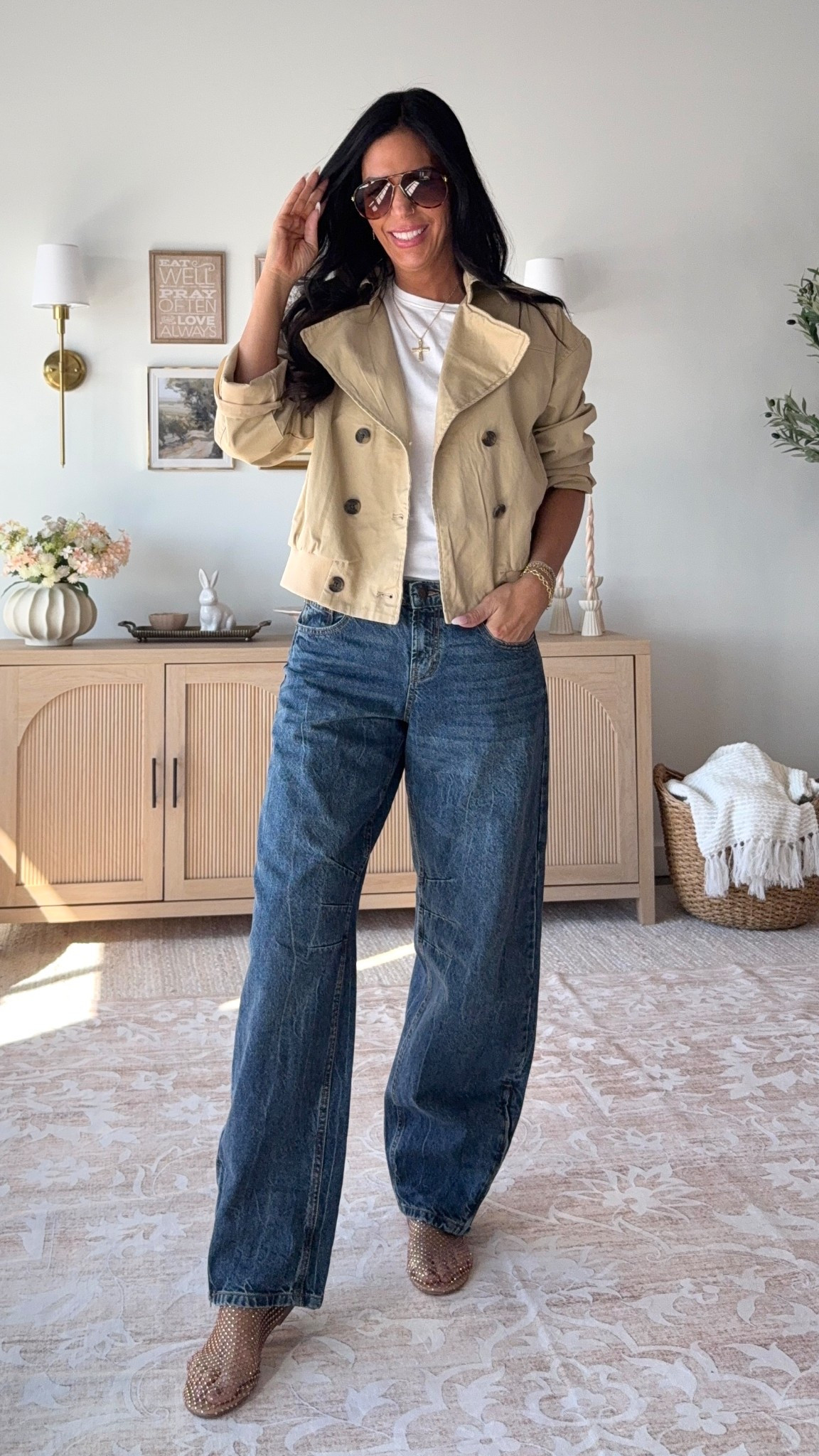 Target basics under $10 
Wearing a small 
Denim - size 4 
Camo pants - size 4 
Jacket- size xs 

#LTKSaleAlert #LTKU #LTKFindsUnder50