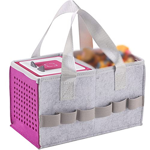 Case for Toniebox Starter Set - Bag for Tonies Box Kids Hard Case with Handle | Portable Travel Portable Carry Case for Toniebox Starter Set Compatible with Tonies Figure (Purple) | Amazon (US)