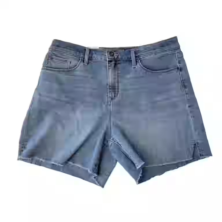 Jessica Simpson Women's High Rise Relaxed Fit Side Slit Short (Aster, 6) | Walmart (US)