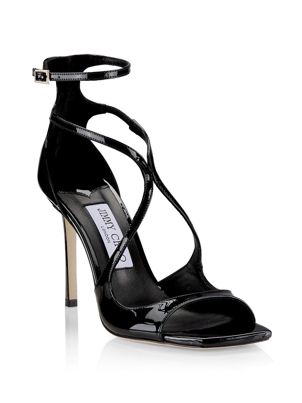 Azia 95MM Patent Leather Sandals | Saks Fifth Avenue
