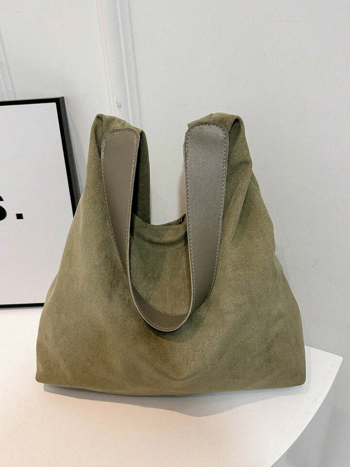 New Women's Bag Casual Large Capacity European And American Tote Bag, Single Shoulder, Hand-Held,... | SHEIN