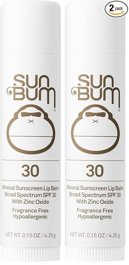 Sun Bum SPF 30 Mineral Sunscreen Lip Balm | Hawaii Act Compliant | Octinoxate Free | Oxybenzone F... | Amazon (US)