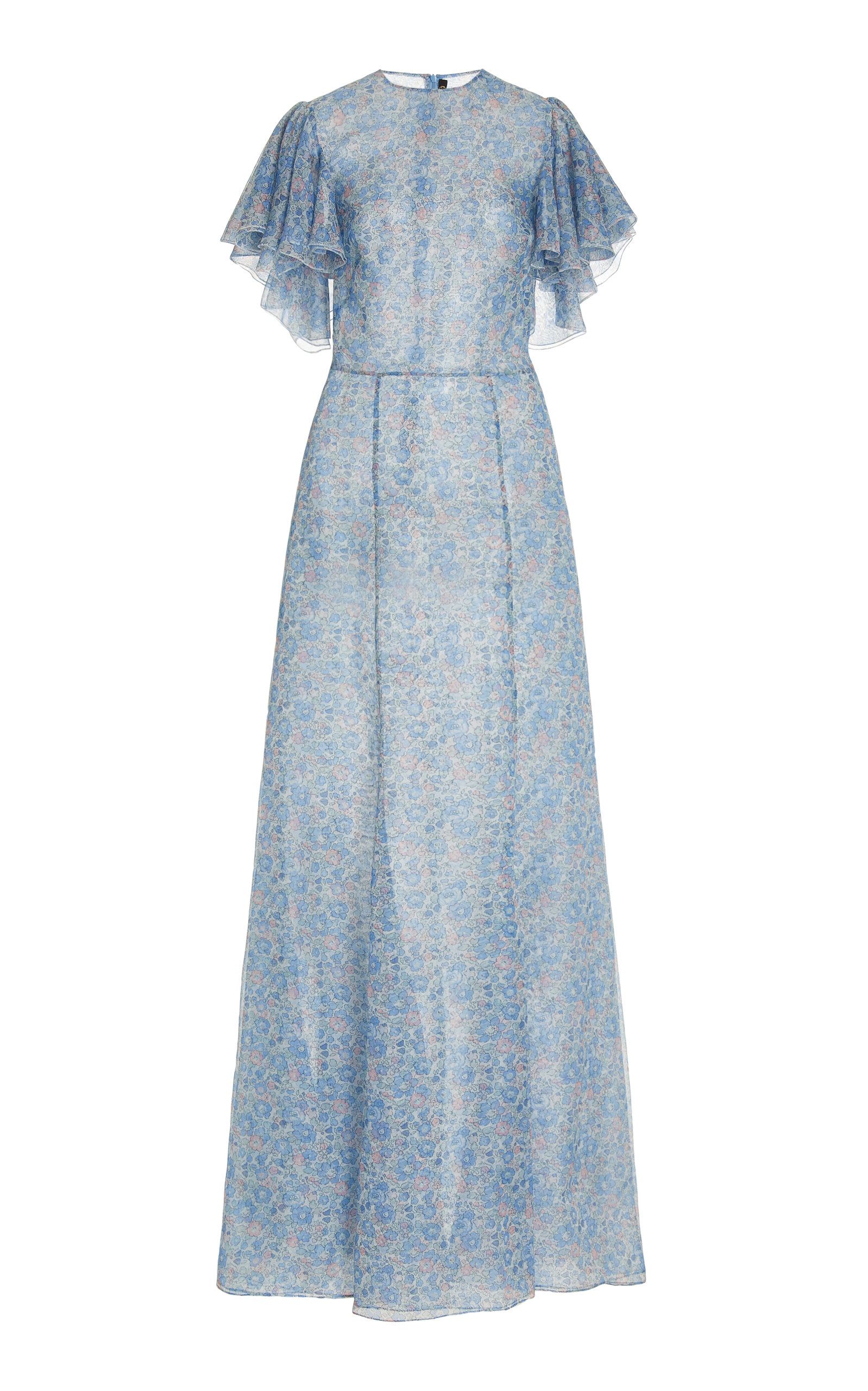 The Light Sleeper Floral Organza Maxi Dress | Moda Operandi (Global)