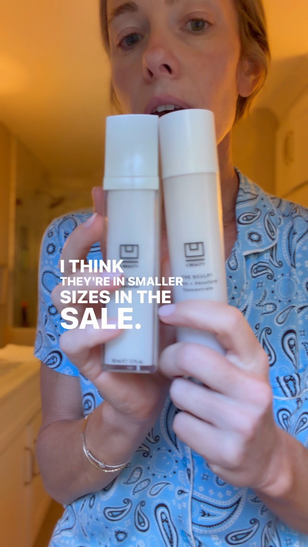 Ok this is a smart beauty sale buy! UBeauty has been awesome for neck and no breakout face moisturizer! Grab the trio on sale. Worth it!