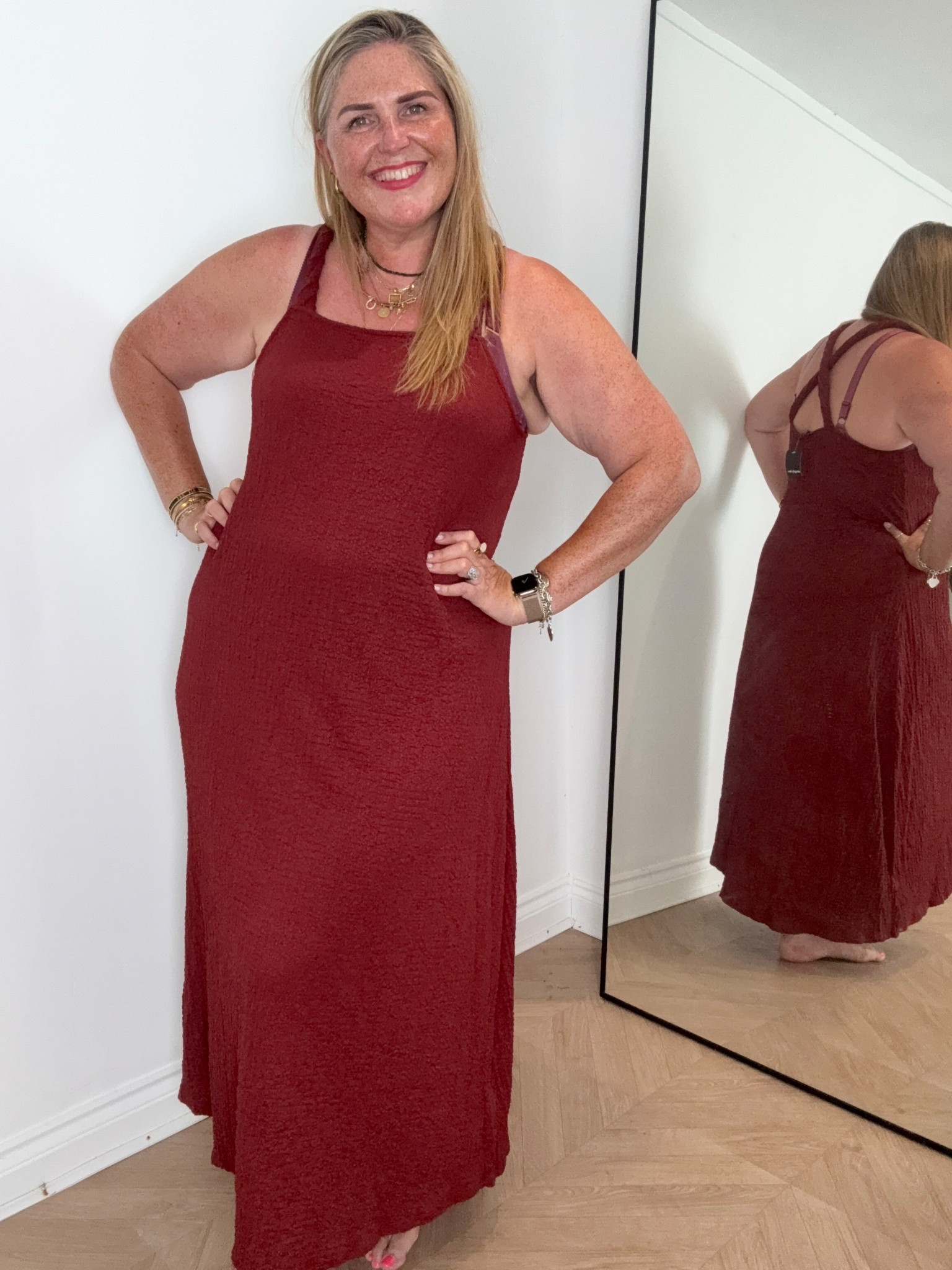 Summer holiday rust dress 

#LTKsummer #LTKplussize #LTKcurves