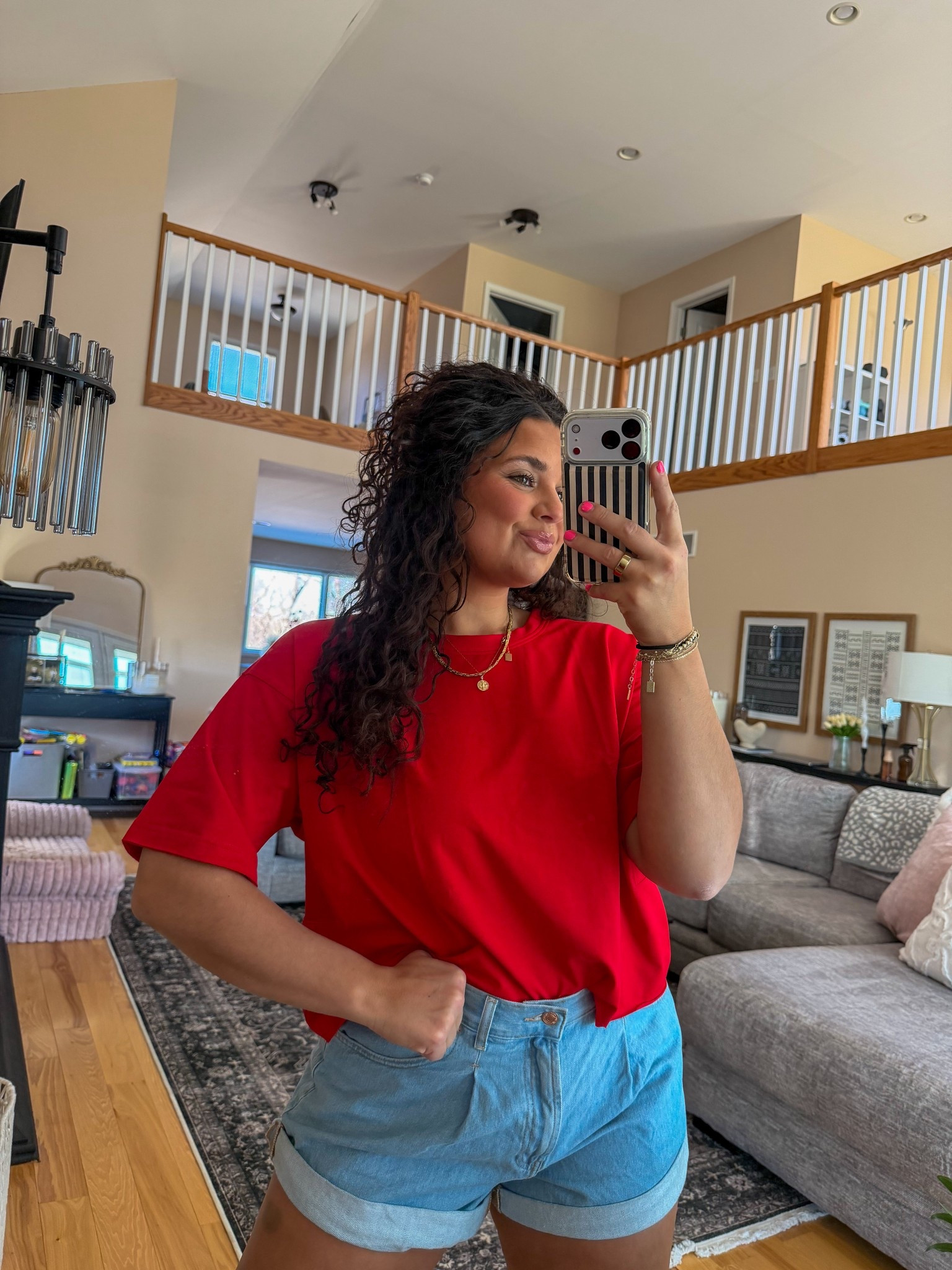 I’m wearing a size large in the top & shorts! The top comes in several color options! 

#amazon

#LTKMidsize #LTKSpringSale #LTKTravel