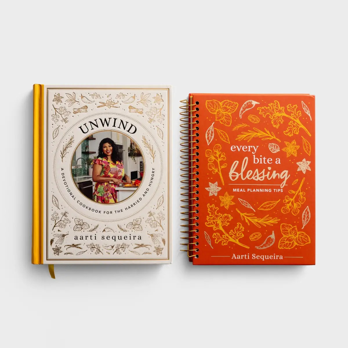 Aarti Sequeira - Meal Planner + Unwind Cookbook - Gift Set | DaySpring