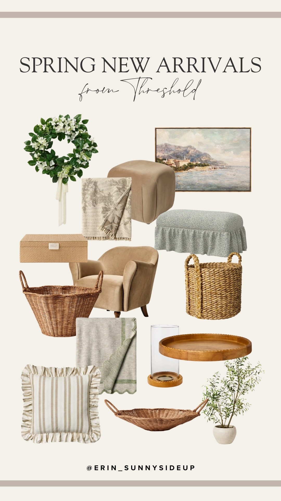 New spring home arrivals by threshold at target! 🤍

#LTKHome