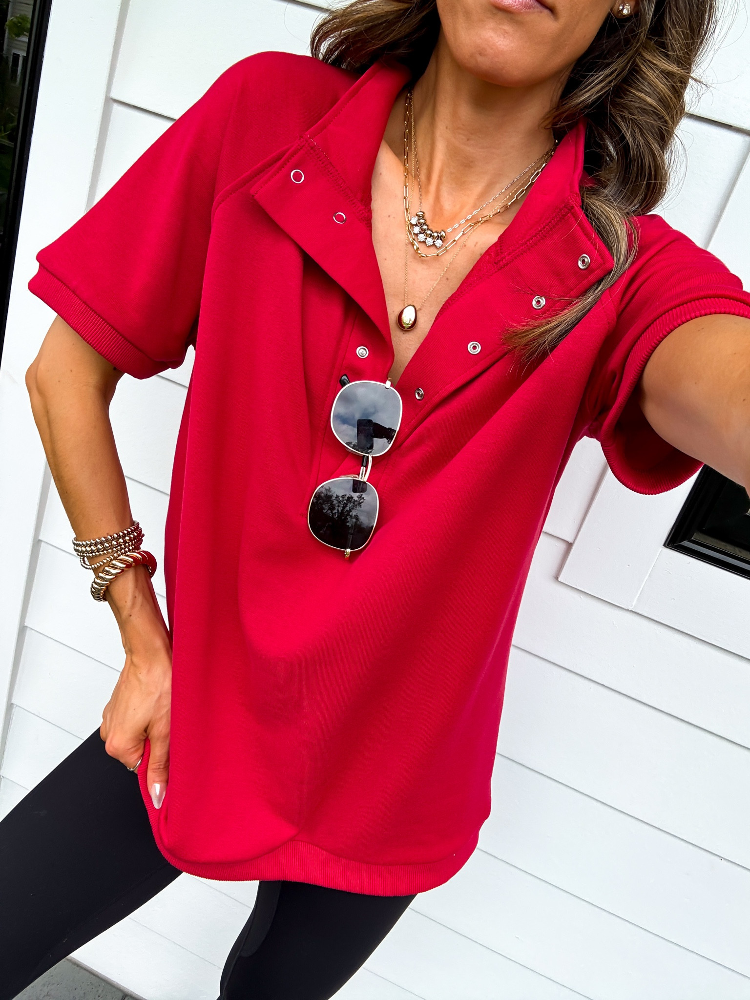 Wearing small top and xsmall leggings 

#LTKootd #LTKmomlife #LTKgrwm