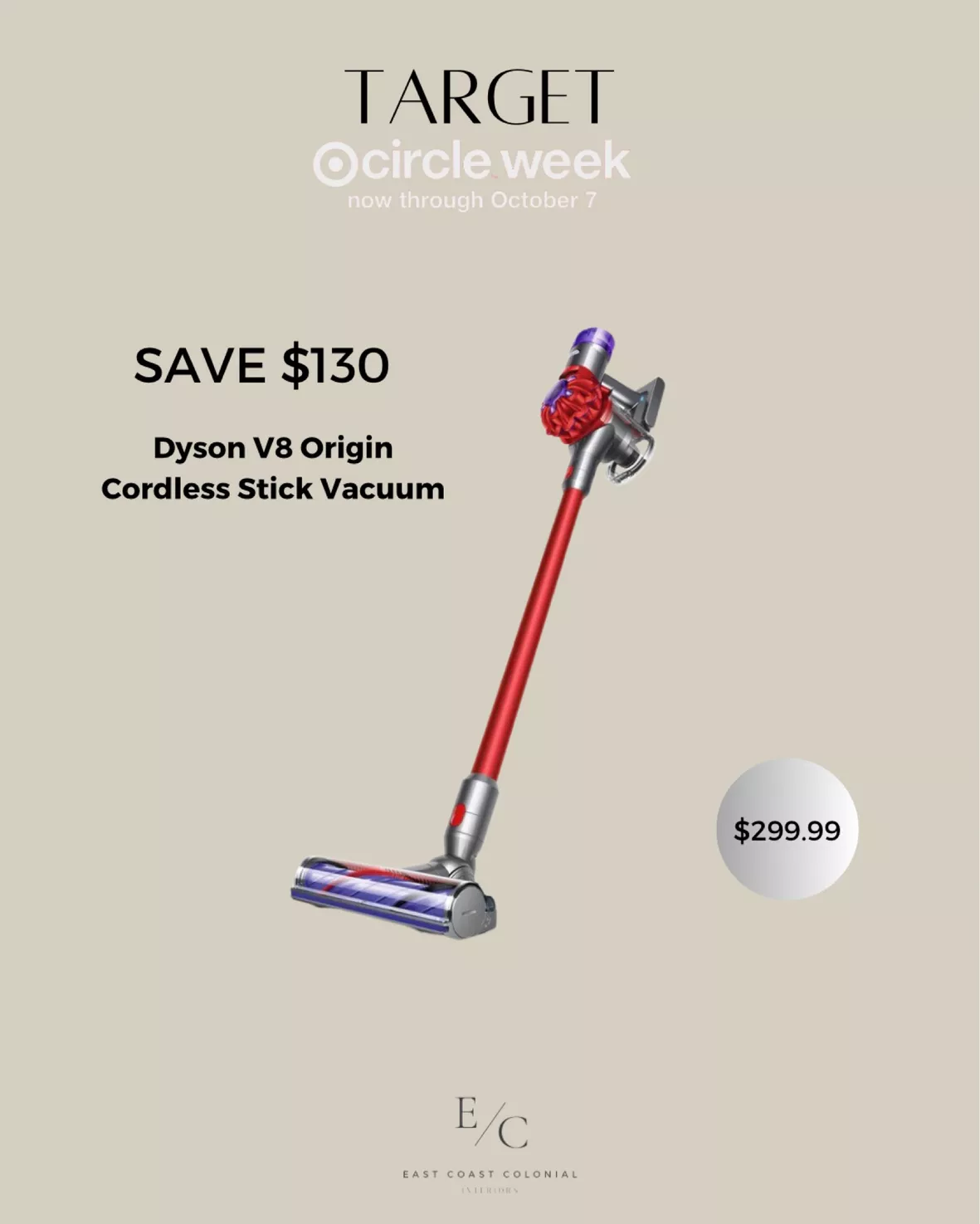  Dyson V8 Origin+ Cordless Vacuum