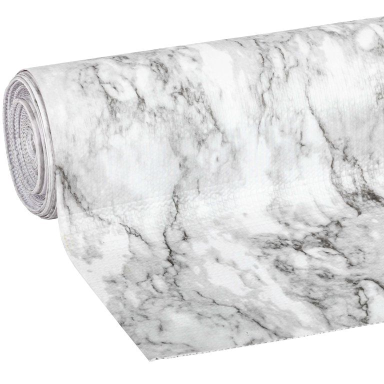 EasyLiner Smooth Top 20 in. x 18 ft. Shelf Liner, Grey Marble | Walmart (US)