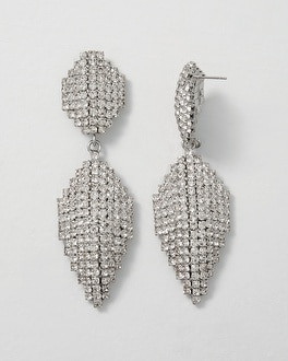 Crystal Drop Earrings | White House Black Market