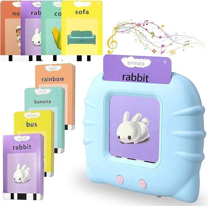 Toddler Talking Flash Cards for Kids with 224 Sight Words, Speech Therapy, Autism Sensory Toys, L... | Amazon (US)