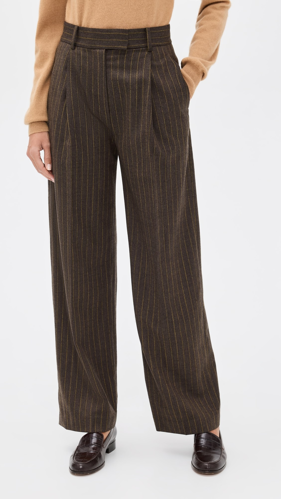 Pinstripe Trousers | Shopbop