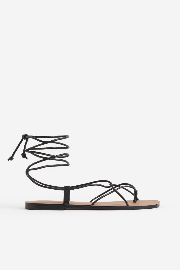 Leather Sandals | H&M (US + CA)