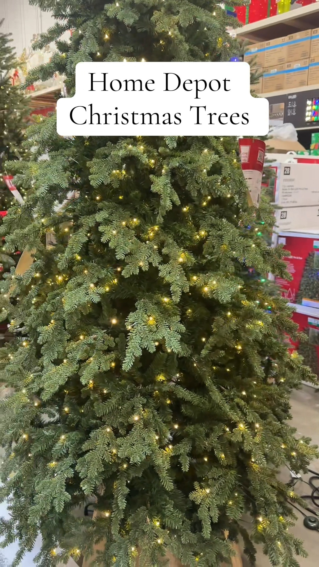 ✨ @The Home Depot Christmas trees ! They have some beautiful options. #christmastrees #homedepotchristmastree #homedepot #christmas

#LTKHome #LTKSeasonal