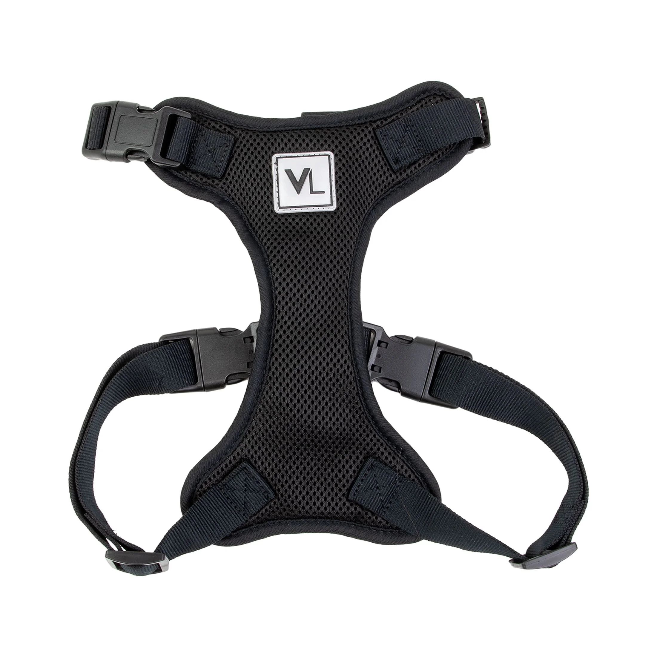 Vibrant Life, Dog Harness, Mesh Adjustable, Reflective Dog Walking Pet Harness, Black, Size Mediu... | Walmart (US)