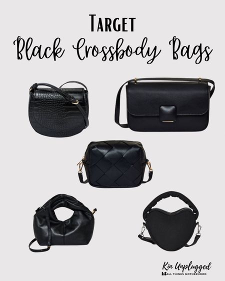 The cutest black crossbody bags at Target! #ltkfind

#LTKitbag #LTKstyletip #LTKxTarget