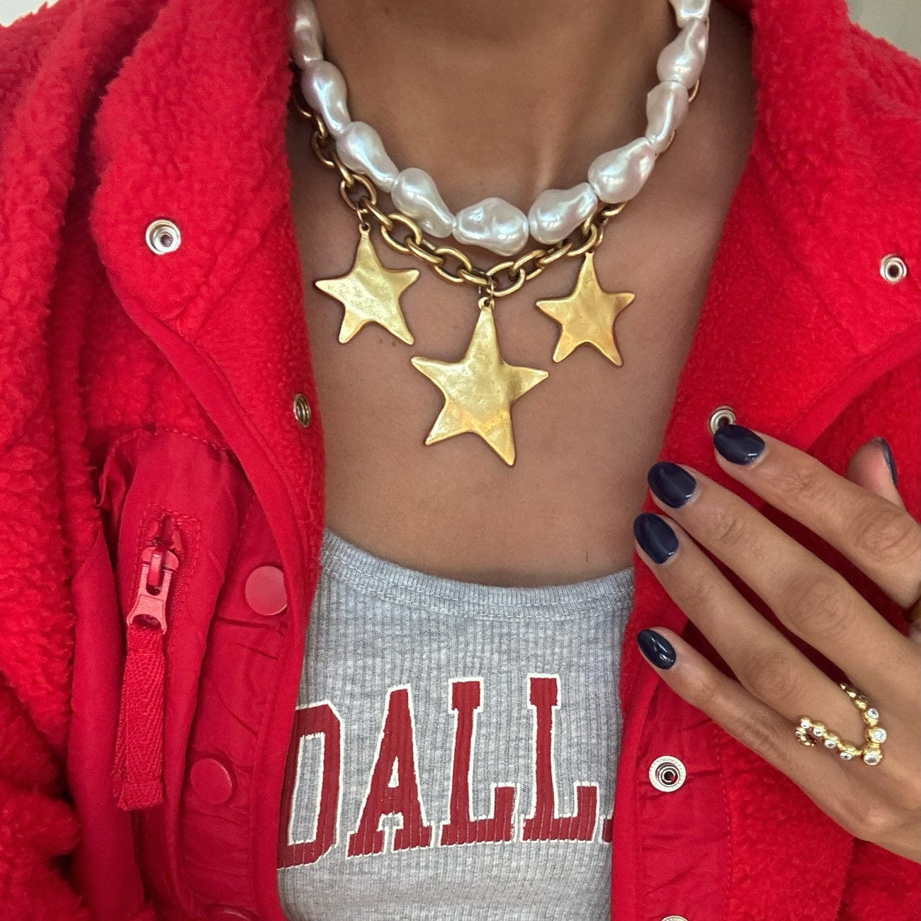 3 Star Shine Necklace | BRACHA