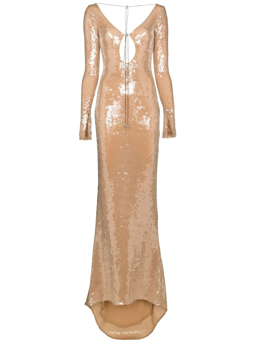 Solaris V-neck gown | Farfetch Global