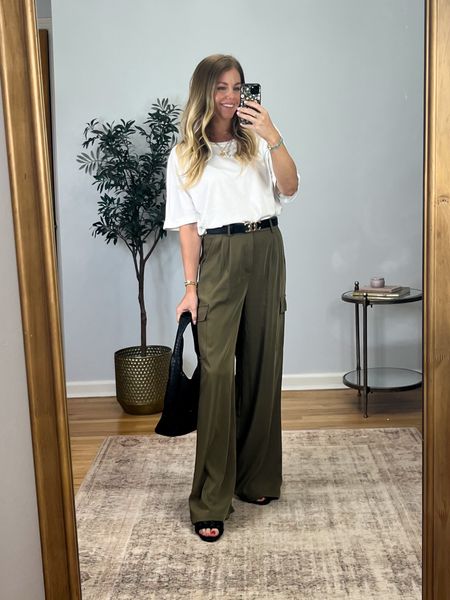 These pants are super cute! A little on the longer side. Wearing size 4. I am 5’5” 125 lbs for height reference and I have a little extra length  

#amazonfashion #founditonamazon #founditonamazonfashion 

#LTKFindsUnder50 #LTKFindsUnder100 #LTKStyleTip