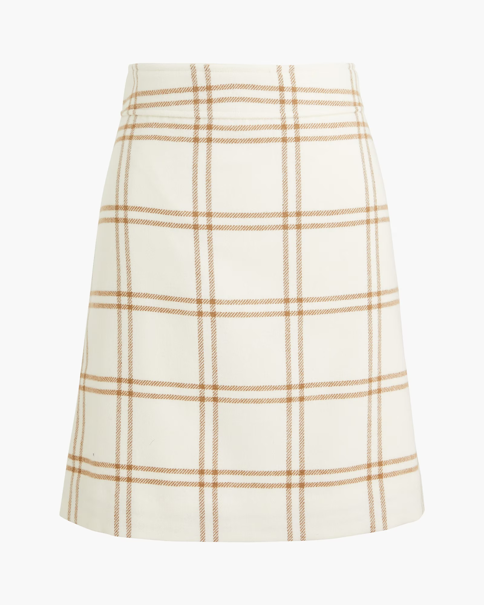Wool-blend A-line mini skirt | J.Crew Factory