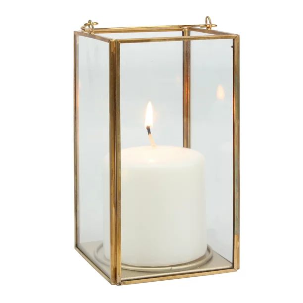 Better Homes & Gardens Decorative Gold Metal Candle Lantern, Medium [Pick up Today] | Walmart (US)