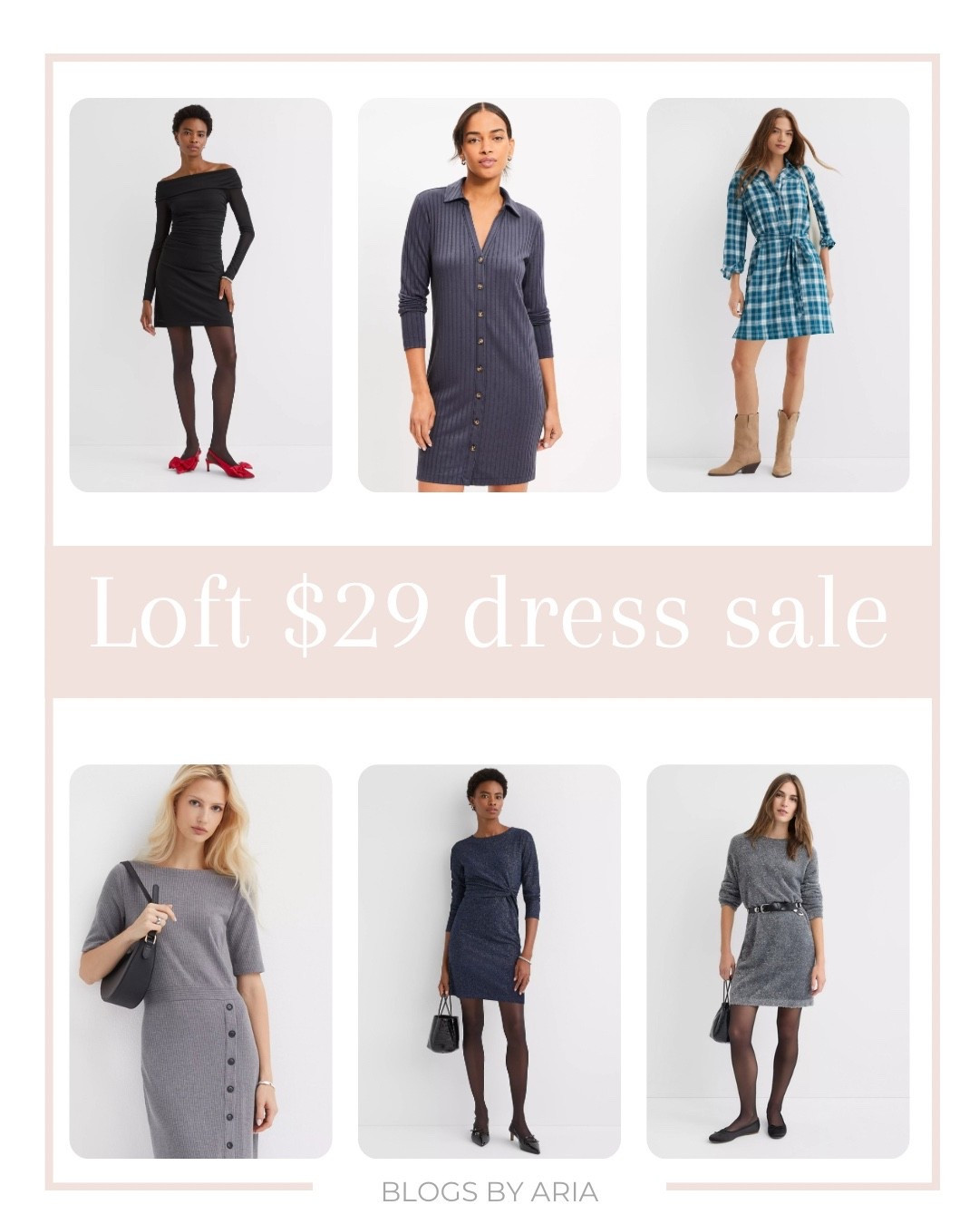 Loft $29 dress sale 

#LTKMidsize #LTKSeasonal #LTKSaleAlert