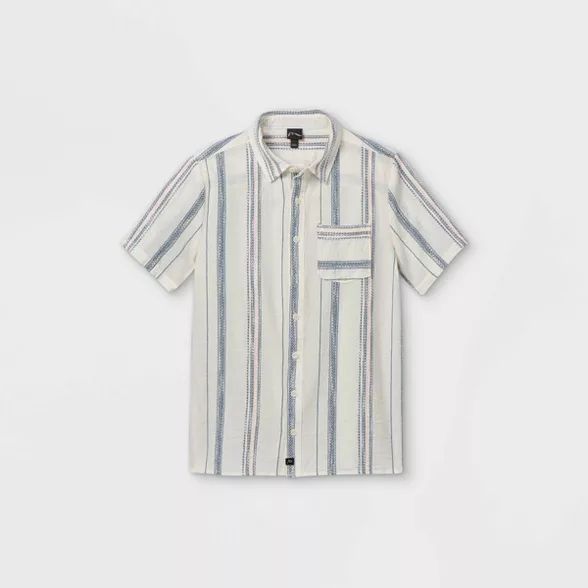 Boys' Short Sleeve Button-Down Shirt - art class™ | Target