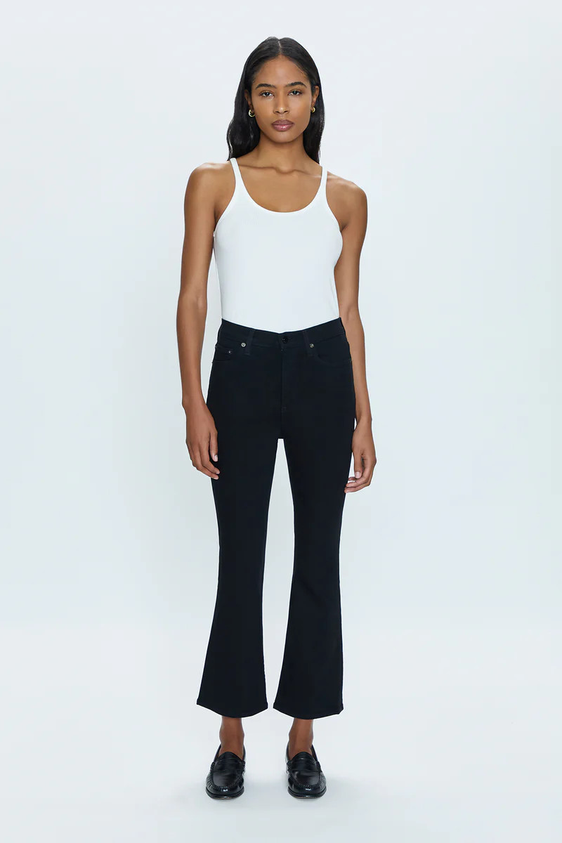 Lennon High Rise Boot - Noir | Pistola Denim