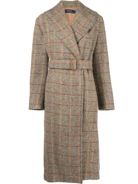 Polo Ralph Lauren check-patterned Wool Coat - Farfetch | Farfetch Global