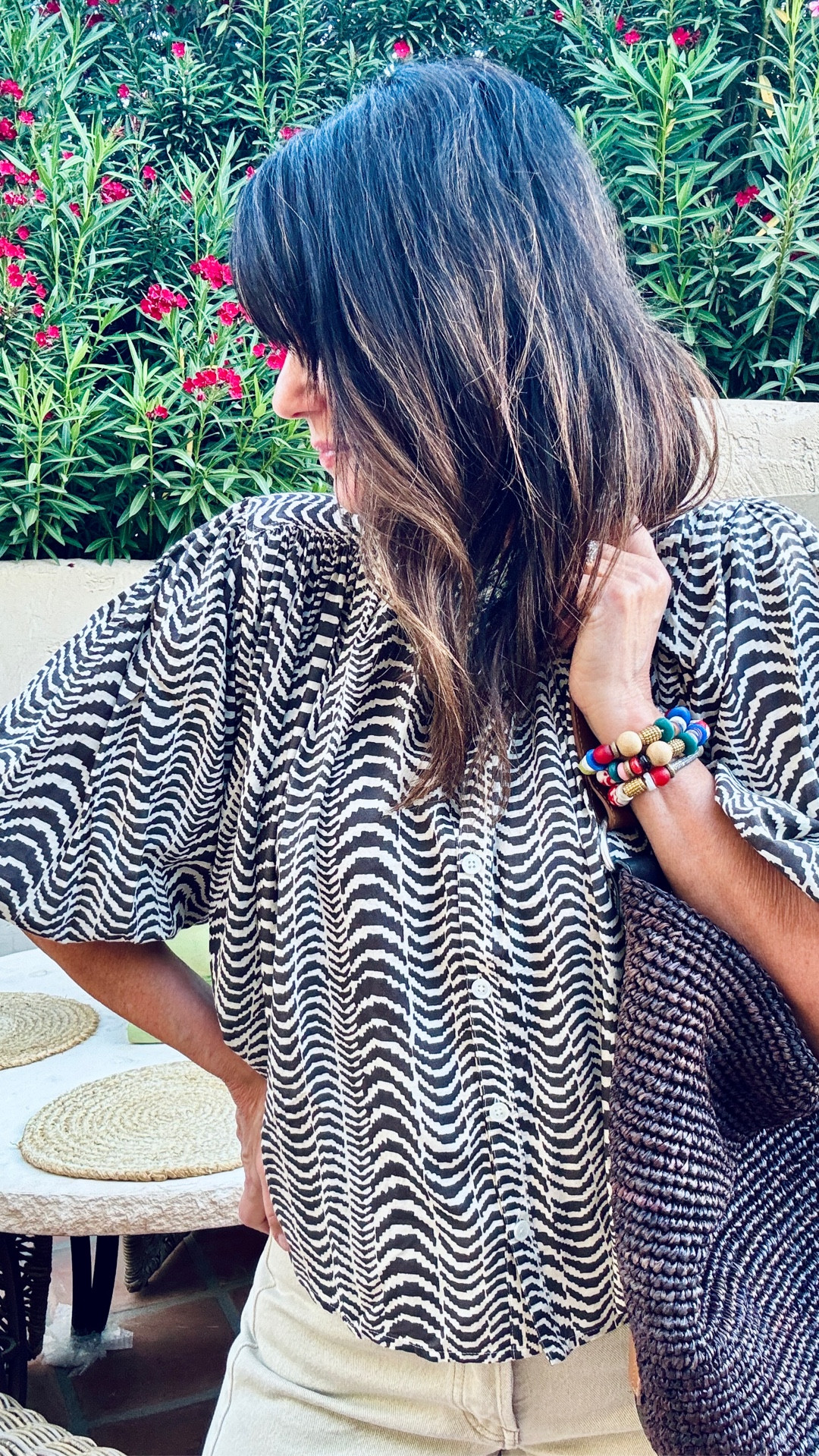 Cutest top with puff sleeve in the lightest cotton fabric ❤️ love it worn on top of the matching dress in same pattern too! 

#LTKMothersDay #LTKOver40 #LTKTravel