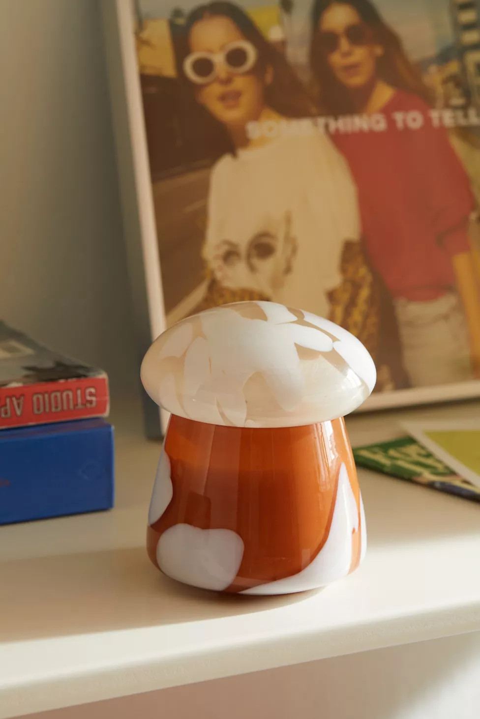 Mushroom Glass Candle | Urban Outfitters (US and RoW)