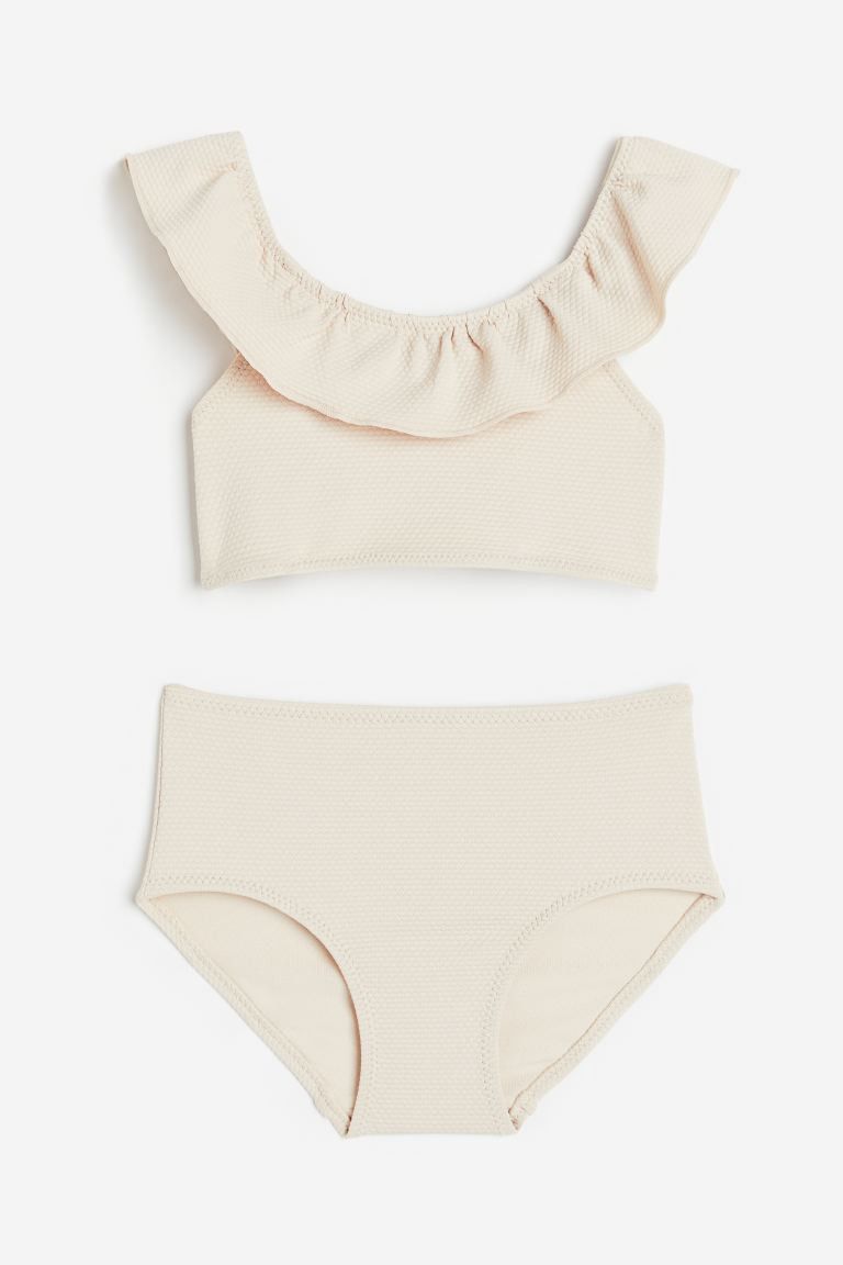 Textured Flounced Bikini | H&M (US + CA)