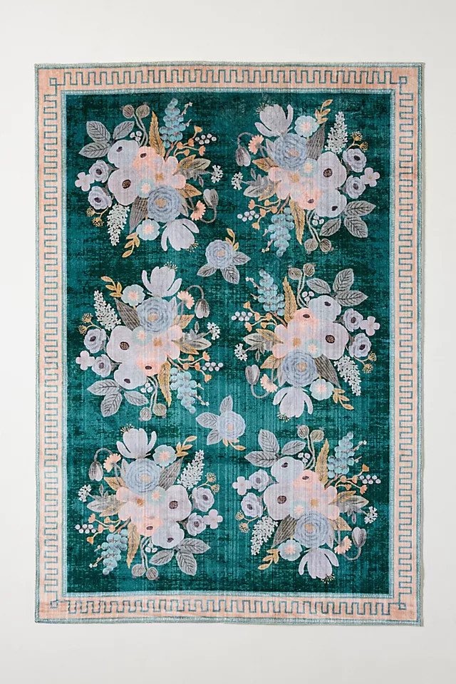 Rifle Paper Co. x Loloi Jardin Rug | Anthropologie (US)
