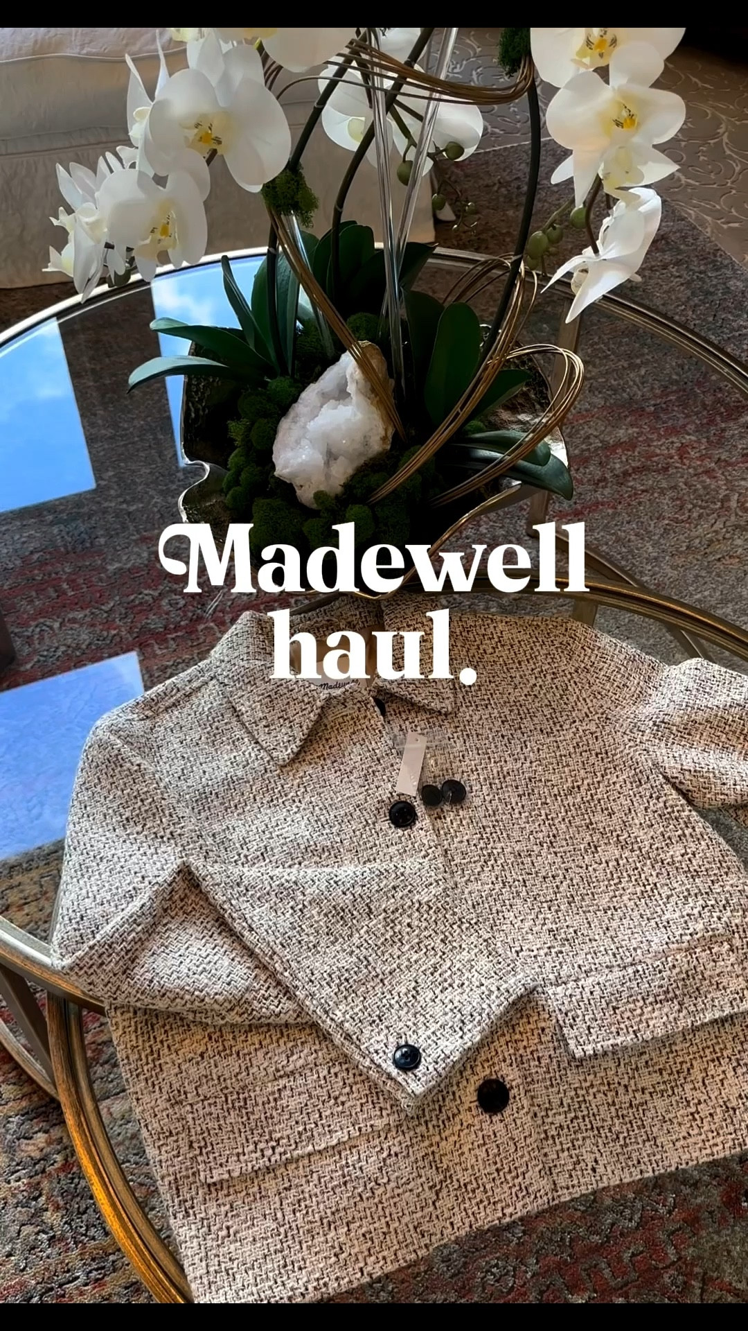 Madewell fall capsule wardrobe haul 

Can’t wait to style these pieces! 

Shorts - 26
Tops & sweater - small 
Black sweater - extra small 
Tweed jacket - size 4

#LTKxMadewell #LTKWorkwear #LTKSeasonal