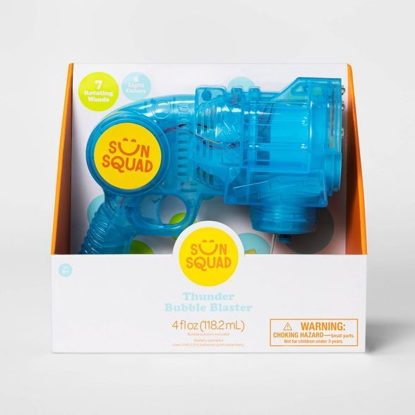 Thunder Bubble Blaster Blue - Sun Squad™ | Target