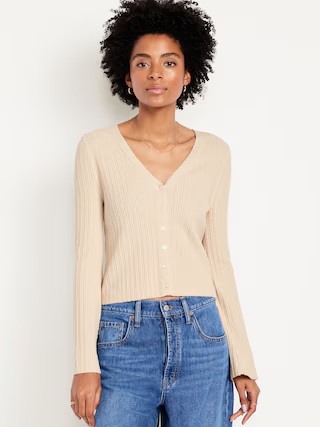 Textured Bouclé Button-Down Sweater | Old Navy | Old Navy (US)
